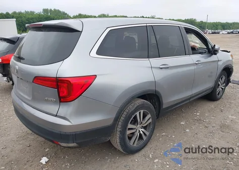 2016 Honda Pilot Ex-L from USA, damaged, VIN 5FNYF6H84GB125190